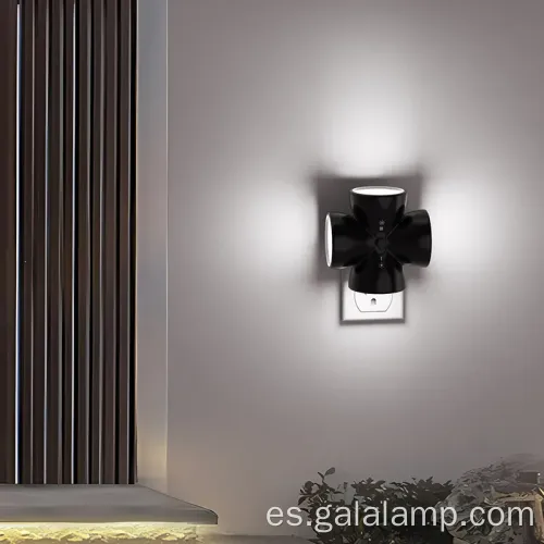 Luces de pared LED contemporáneas para iluminación interior elegante